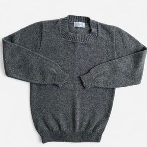 Vintage classic gray sweater